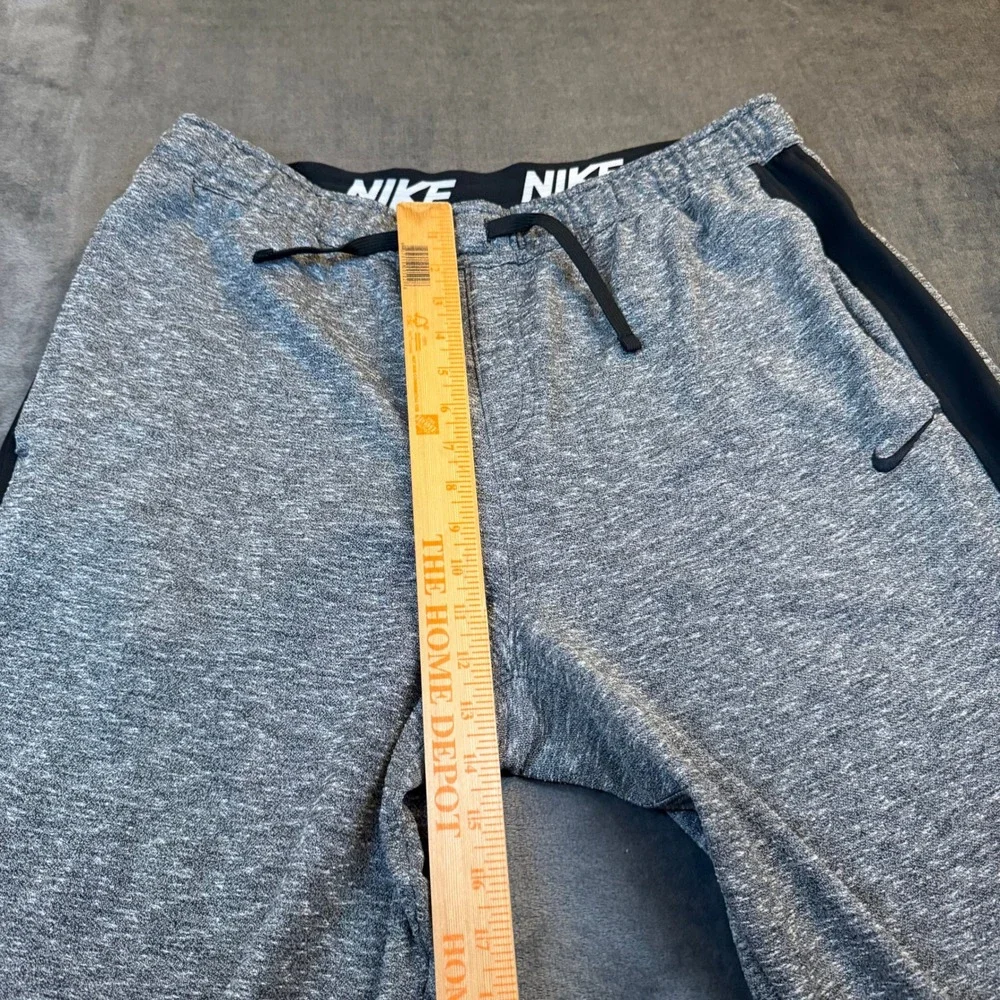 Nike Dri Fit Jogger Sweatpants Mens XXL 2XL Gray Space Dye‎ Pockets Activewear